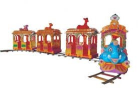 Elefante tren con riel  JX-039